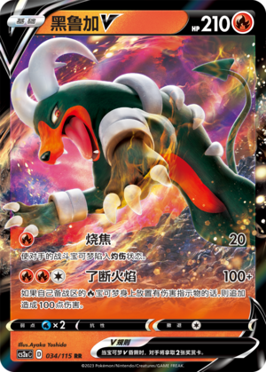 Houndoom V Card