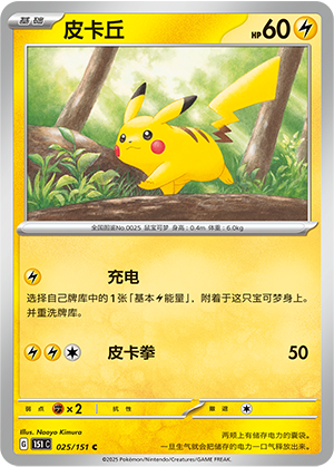 Pikachu Card