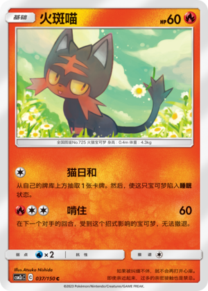 Litten Card