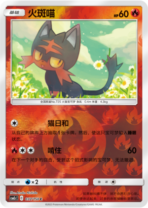 Litten Card
