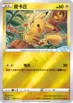 Pikachu Card