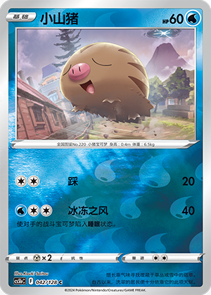Swinub Card