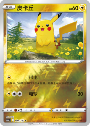 Pikachu Card