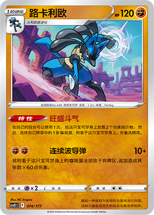 Lucario Card