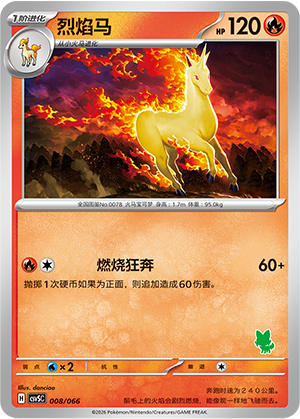 Rapidash Card
