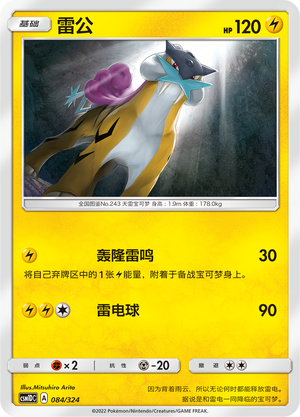 Raikou Card