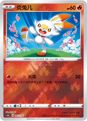 Scorbunny Card