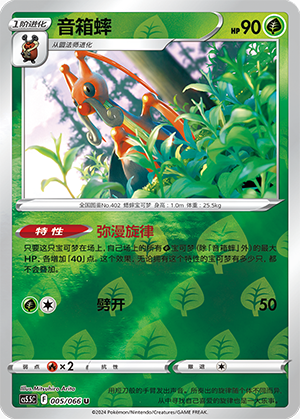 Kricketune Card