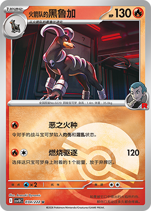 Team Rocket's Houndoom Card