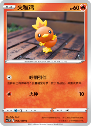Torchic Card